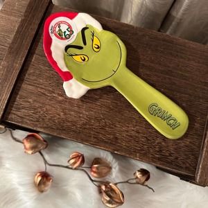 GRINCH XMAS CHRISTMAS HOLIDAY CERAMIC HOME DECOR KITCHEN SPOON REST NEW